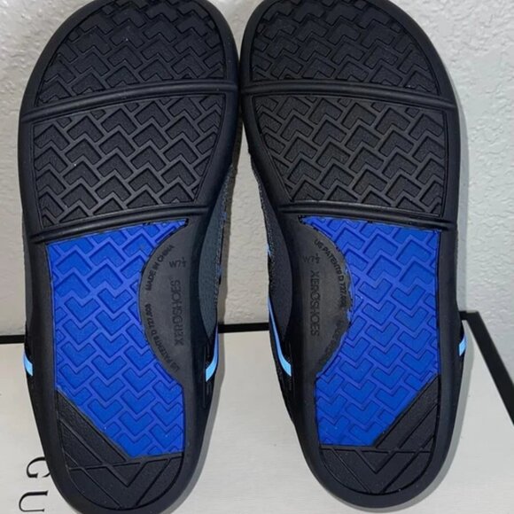 Xero Shoes Prio Barefoot Minimalist Black Blue Running Shoes Sneaker Women's 7.5 - Picture 9 of 9